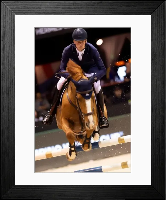 Framed Print : Bordeaux, France - February 2, 2024. Images from Jumping International Bordeaux. Mette Holm / ATLAS MEDIA CANADA Framed Print : Bordeaux, France - February 2, 2024. Images from Jumping International Bordeaux. Mette Holm / ATLAS MEDIA CANADA