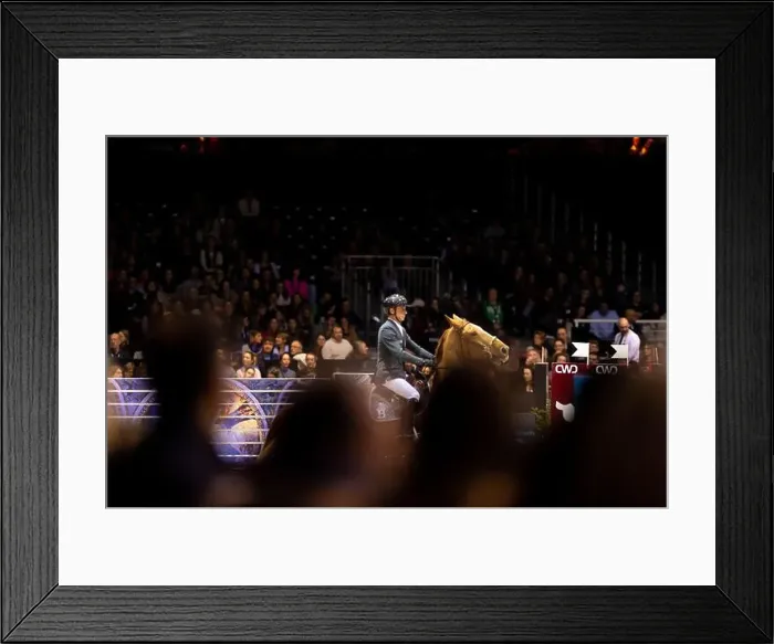 Framed Print : Bordeaux, France - February 2, 2024. Images from Jumping International Bordeaux. Mette Holm / ATLAS MEDIA CANADA Framed Print : Bordeaux, France - February 2, 2024. Images from Jumping International Bordeaux. Mette Holm / ATLAS MEDIA CANADA