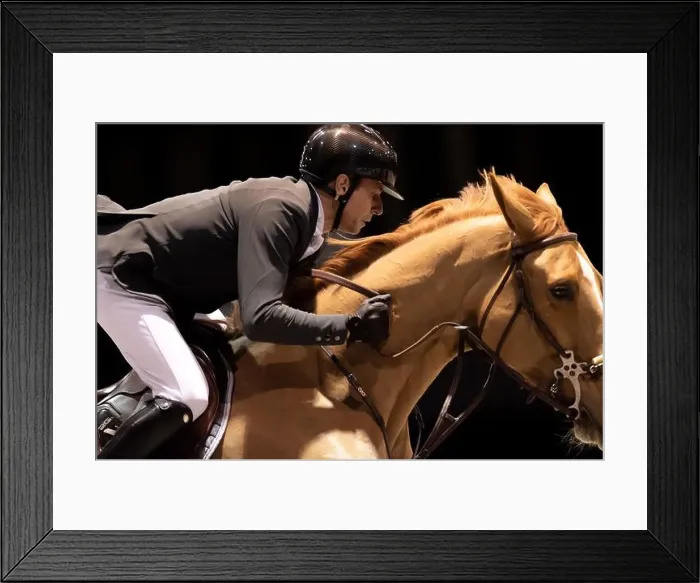 Framed Print : Bordeaux, France - February 2, 2024. Images from Jumping International Bordeaux. Mette Holm / ATLAS MEDIA CANADA Framed Print : Bordeaux, France - February 2, 2024. Images from Jumping International Bordeaux. Mette Holm / ATLAS MEDIA CANADA