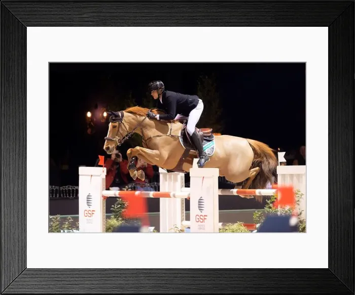 Framed Print : Bordeaux, France - February 2, 2024. Images from Jumping International Bordeaux. Mette Holm / ATLAS MEDIA CANADA Framed Print : Bordeaux, France - February 2, 2024. Images from Jumping International Bordeaux. Mette Holm / ATLAS MEDIA CANADA