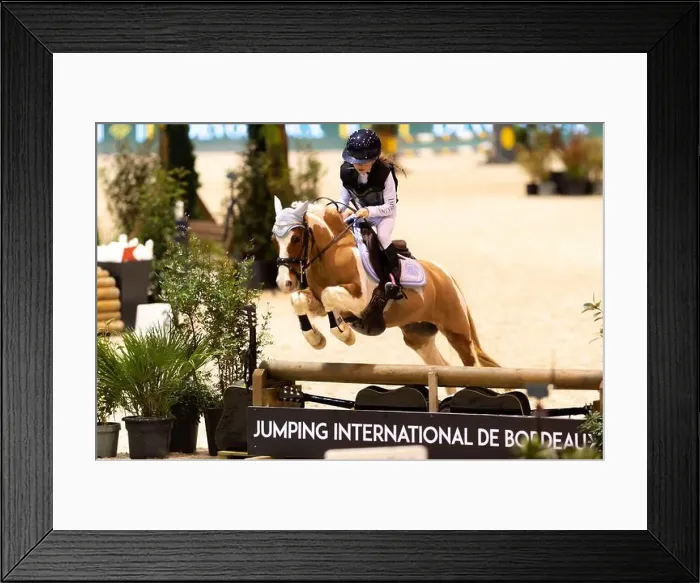 Framed Print : Bordeaux, France - February 2, 2024. Images from Jumping International Bordeaux. Mette Holm / ATLAS MEDIA CANADA Framed Print : Bordeaux, France - February 2, 2024. Images from Jumping International Bordeaux. Mette Holm / ATLAS MEDIA CANADA
