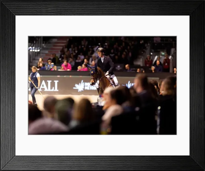 Framed Print : Bordeaux, France - February 2, 2024. Images from Jumping International Bordeaux. Mette Holm / ATLAS MEDIA CANADA Framed Print : Bordeaux, France - February 2, 2024. Images from Jumping International Bordeaux. Mette Holm / ATLAS MEDIA CANADA