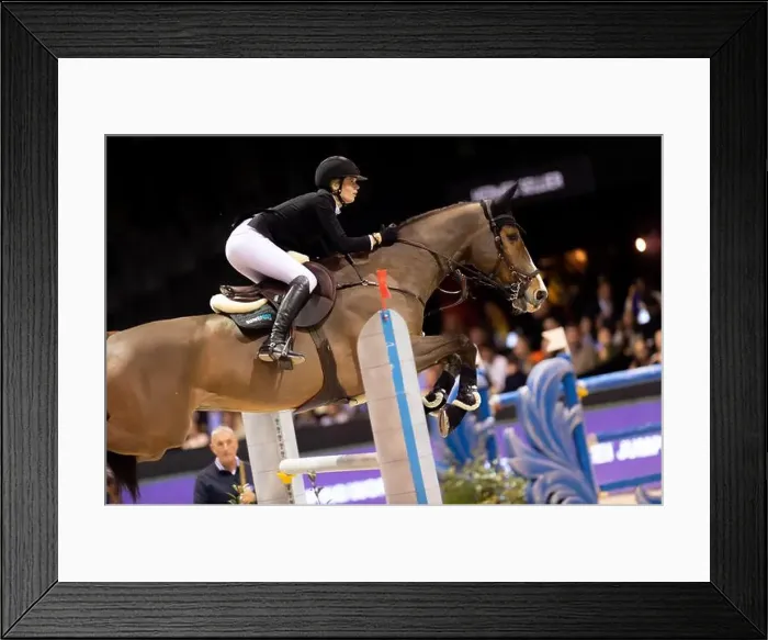 Framed Print : Bordeaux, France - February 2, 2024. Images from Jumping International Bordeaux. Mette Holm / ATLAS MEDIA CANADA Framed Print : Bordeaux, France - February 2, 2024. Images from Jumping International Bordeaux. Mette Holm / ATLAS MEDIA CANADA