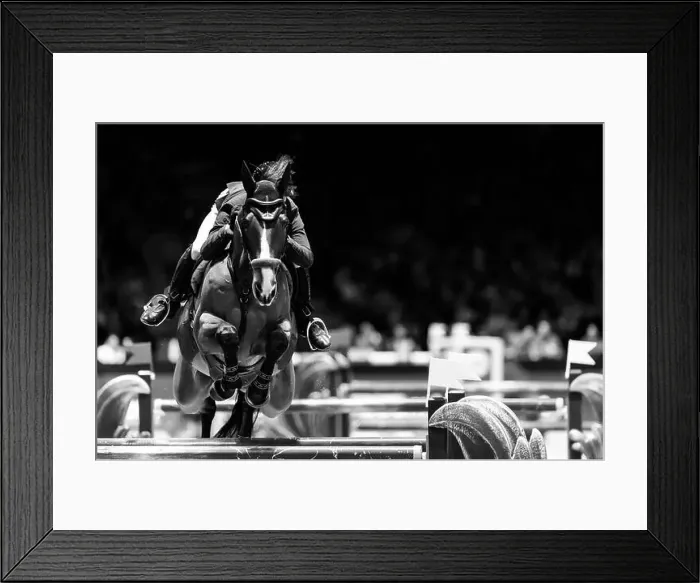 Framed Print : Bordeaux, France - February 2, 2024. Images from Jumping International Bordeaux. Mette Holm / ATLAS MEDIA CANADA Framed Print : Bordeaux, France - February 2, 2024. Images from Jumping International Bordeaux. Mette Holm / ATLAS MEDIA CANADA