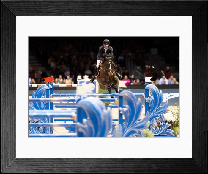 Framed Print : Bordeaux, France - February 2, 2024. Images from Jumping International Bordeaux. Mette Holm / ATLAS MEDIA CANADA Framed Print : Bordeaux, France - February 2, 2024. Images from Jumping International Bordeaux. Mette Holm / ATLAS MEDIA CANADA