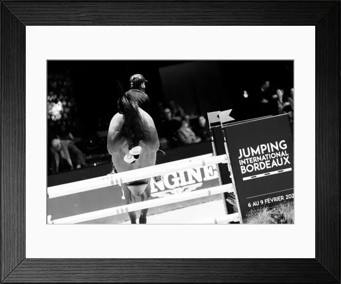 Framed Print : Bordeaux, France - February 2, 2024. Images from Jumping International Bordeaux. Mette Holm / ATLAS MEDIA CANADA Framed Print : Bordeaux, France - February 2, 2024. Images from Jumping International Bordeaux. Mette Holm / ATLAS MEDIA CANADA