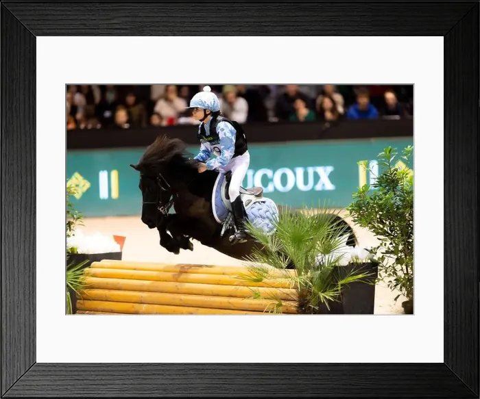 Framed Print : Bordeaux, France - February 2, 2024. Images from Jumping International Bordeaux. Mette Holm / ATLAS MEDIA CANADA Framed Print : Bordeaux, France - February 2, 2024. Images from Jumping International Bordeaux. Mette Holm / ATLAS MEDIA CANADA