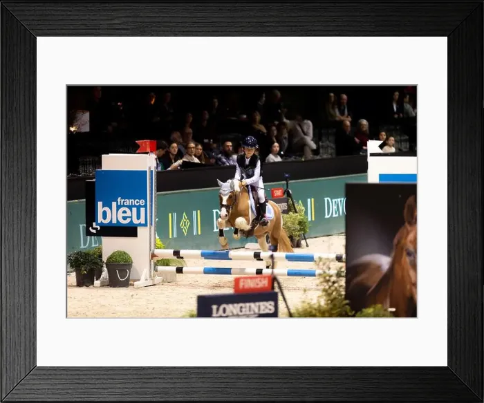 Framed Print : Bordeaux, France - February 2, 2024. Images from Jumping International Bordeaux. Mette Holm / ATLAS MEDIA CANADA Framed Print : Bordeaux, France - February 2, 2024. Images from Jumping International Bordeaux. Mette Holm / ATLAS MEDIA CANADA
