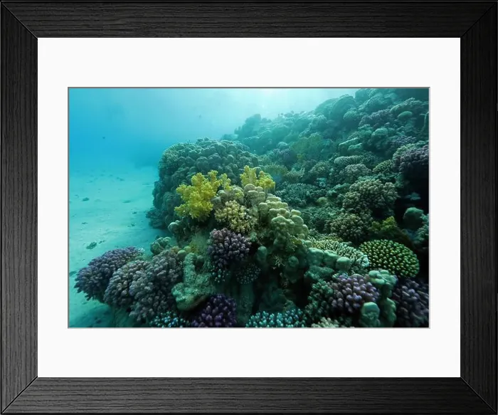 Framed Print : Abu Dabab Coral reef near Marsa Alam, underwater photograph, Red Sea, Egypt Framed Print : Abu Dabab Coral reef near Marsa Alam, underwater photograph, Red Sea, Egypt