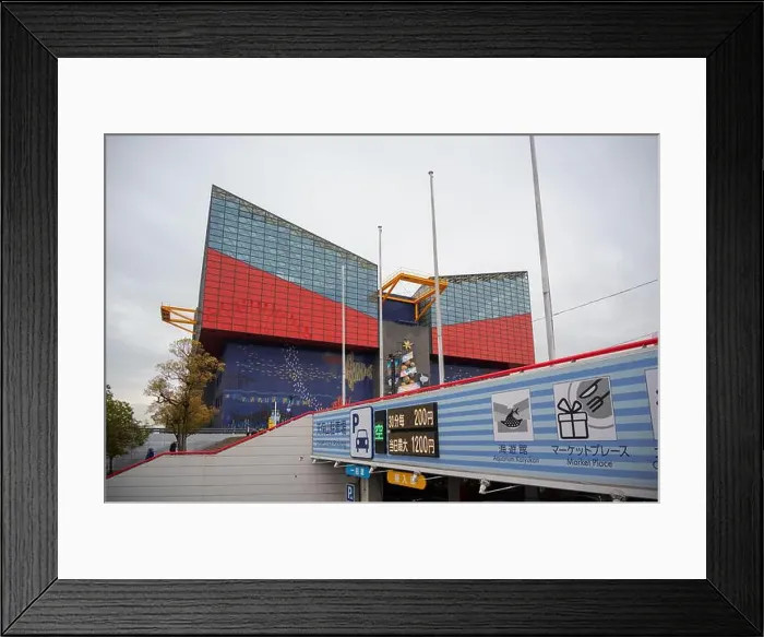 Framed Print : The Osaka Aquarium Kaiyukan is an aquarium located in the ward of Minato in Osaka, Japan, near Osaka Bay Framed Print : The Osaka Aquarium Kaiyukan is an aquarium located in the ward of Minato in Osaka, Japan, near Osaka Bay