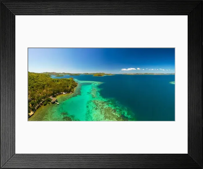 Framed Print : Chindonan Island, Calamian Islands, Coron, Palawan, Philippines, Southeast Asia, Asia