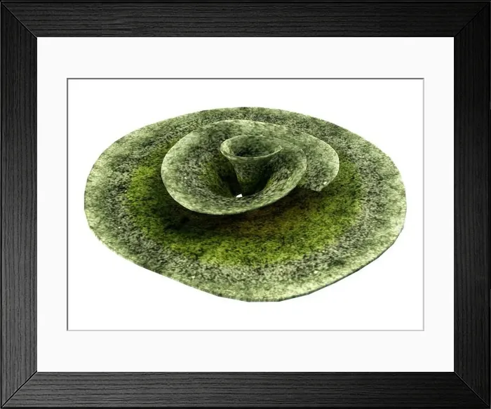 Framed Print : 3D rendering of a table coral, a marine invertebrate isolated on white background Framed Print : 3D rendering of a table coral, a marine invertebrate isolated on white background