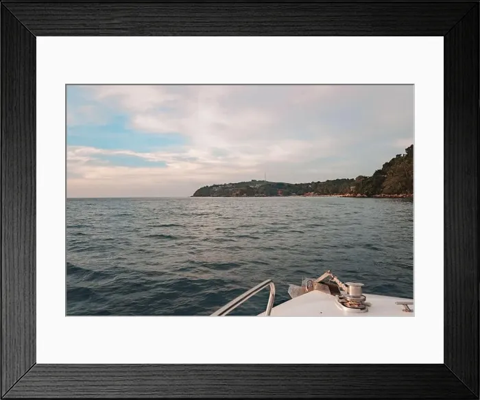 Framed Print : Holiday in an Island Coast with Snorkeling Boat Cruise in Perhentian Islands, Malaysia, Thailand Framed Print : Holiday in an Island Coast with Snorkeling Boat Cruise in Perhentian Islands, Malaysia, Thailand