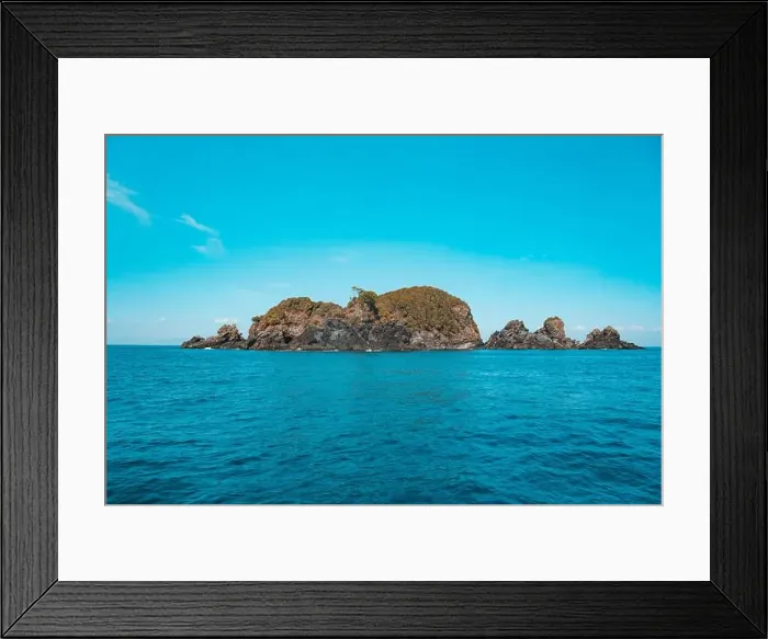 Framed Print : Holiday in an Island Coast with Snorkeling Boat Cruise in Perhentian Islands, Malaysia, Thailand Framed Print : Holiday in an Island Coast with Snorkeling Boat Cruise in Perhentian Islands, Malaysia, Thailand
