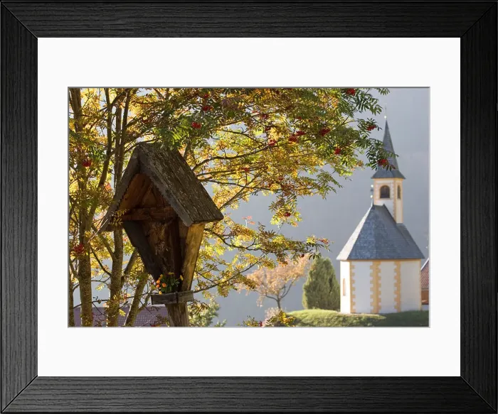 Framed Print : Vergein in Pustertal valley Tyrol Austria Framed Print : Vergein in Pustertal valley Tyrol Austria