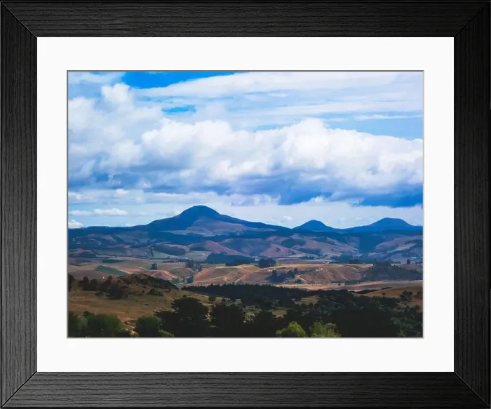 Framed Print : My Partner and I (mostly my partner) have been planning on traveling across the South Island for the pass year