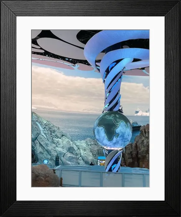 Framed Print : SeaWorld Yas Island, Abu Dhabi, a marine life theme park and animal researching, rescue rehabilitation center Framed Print : SeaWorld Yas Island, Abu Dhabi, a marine life theme park and animal researching, rescue rehabilitation center