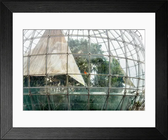 Framed Print : Aquarium of Genova. Large oceanarium near the port: aquariums with a recreated ecosystem Framed Print : Aquarium of Genova. Large oceanarium near the port: aquariums with a recreated ecosystem