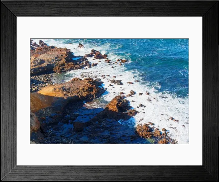 Framed Print : Stunning view of Bluff Cove in Palos Verdes Framed Print : Stunning view of Bluff Cove in Palos Verdes