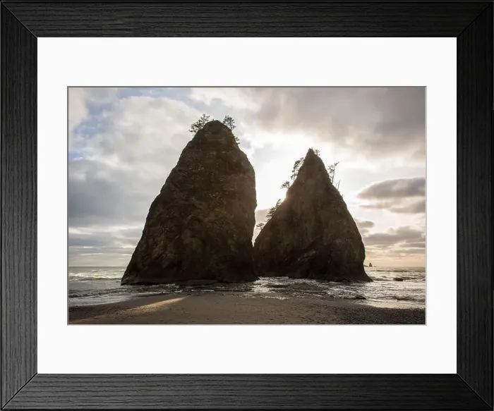 Framed Print : Rialto Beach, Olympic National Park, WA, USA Framed Print : Rialto Beach, Olympic National Park, WA, USA
