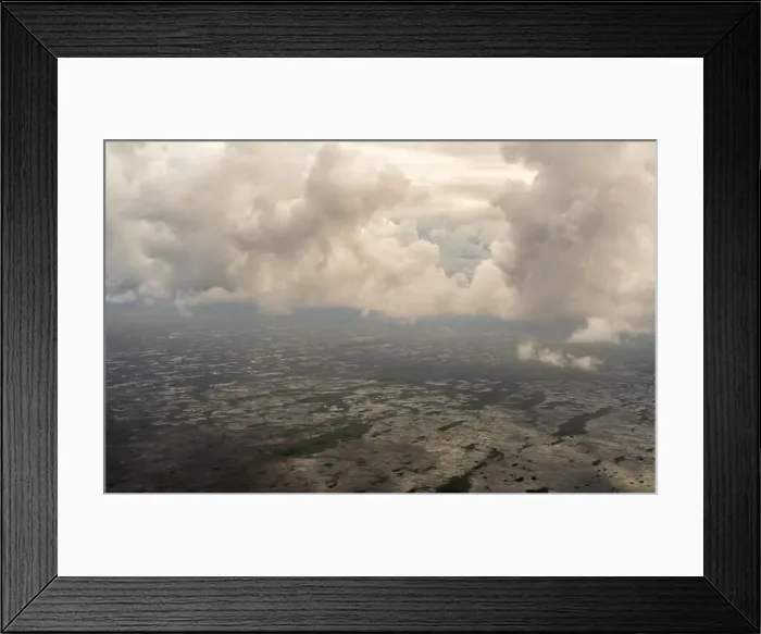 Framed Print : An Aerial view of Everglades National Park, Florida, United States Framed Print : An Aerial view of Everglades National Park, Florida, United States
