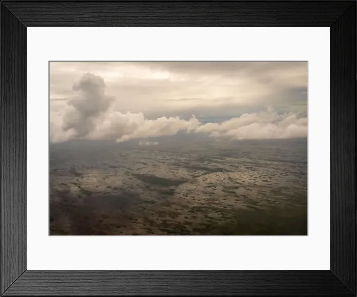 Framed Print : An Aerial view of Everglades National Park, Florida, United States Framed Print : An Aerial view of Everglades National Park, Florida, United States