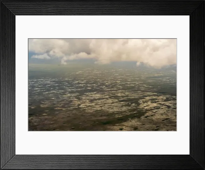 Framed Print : An Aerial view of Everglades National Park, Florida, United States Framed Print : An Aerial view of Everglades National Park, Florida, United States