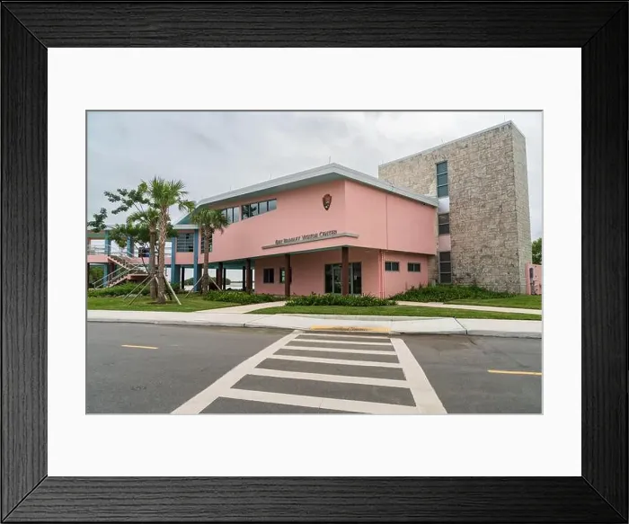 Framed Print : Flamingo NPS Building at the Everglades National Park, Florida, United States, USA Framed Print : Flamingo NPS Building at the Everglades National Park, Florida, United States, USA