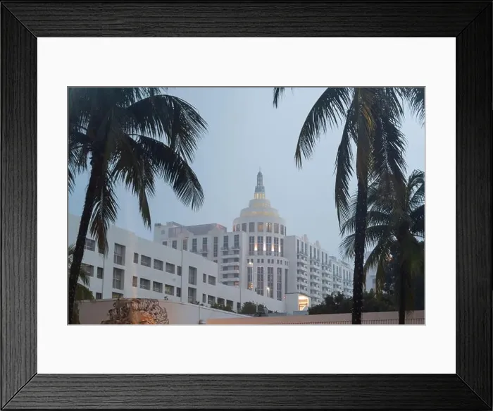 Framed Print : Miami Beach, North Shore Open Space Park, Lummus Park to South Pointe Park, Miami, FL, USA Framed Print : Miami Beach, North Shore Open Space Park, Lummus Park to South Pointe Park, Miami, FL, USA
