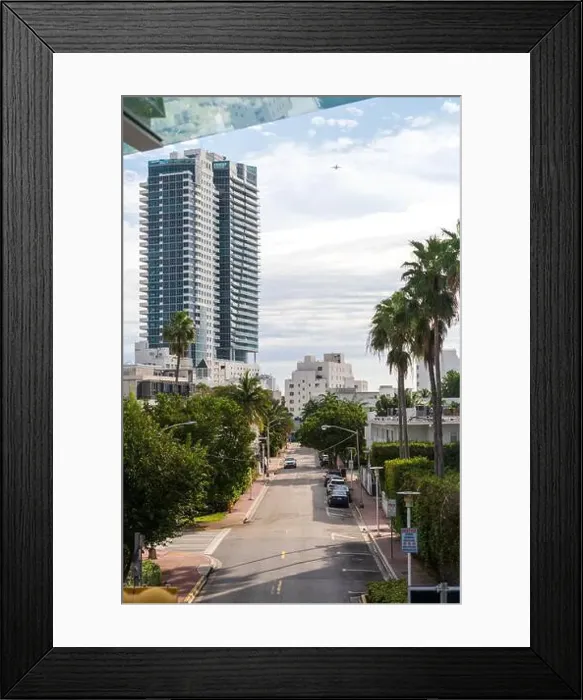 Framed Print : Miami Beach, North Shore Open Space Park, Lummus Park to South Pointe Park, Miami, FL, USA Framed Print : Miami Beach, North Shore Open Space Park, Lummus Park to South Pointe Park, Miami, FL, USA