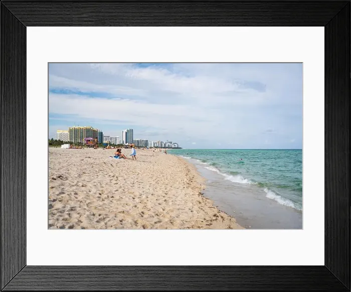 Framed Print : Miami Beach, North Shore Open Space Park, Lummus Park to South Pointe Park, Miami, FL, USA Framed Print : Miami Beach, North Shore Open Space Park, Lummus Park to South Pointe Park, Miami, FL, USA