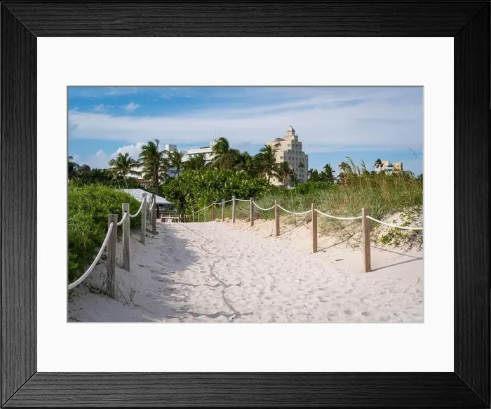 Framed Print : Miami Beach, North Shore Open Space Park, Lummus Park to South Pointe Park, Miami, FL, USA Framed Print : Miami Beach, North Shore Open Space Park, Lummus Park to South Pointe Park, Miami, FL, USA