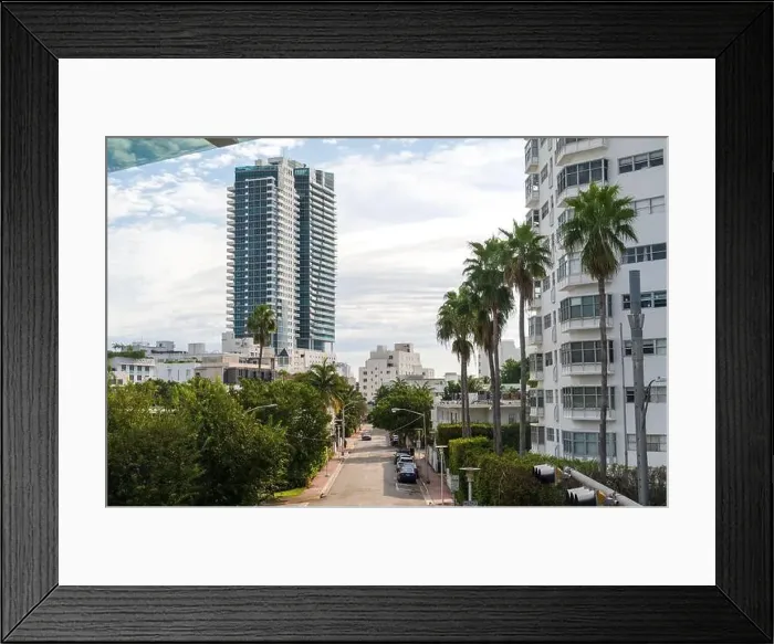 Framed Print : Miami Beach, North Shore Open Space Park, Lummus Park to South Pointe Park, Miami, FL, USA Framed Print : Miami Beach, North Shore Open Space Park, Lummus Park to South Pointe Park, Miami, FL, USA