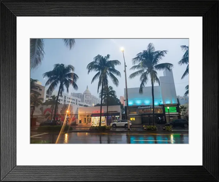 Framed Print : Miami Beach, North Shore Open Space Park, Lummus Park to South Pointe Park, Miami, FL, USA Framed Print : Miami Beach, North Shore Open Space Park, Lummus Park to South Pointe Park, Miami, FL, USA