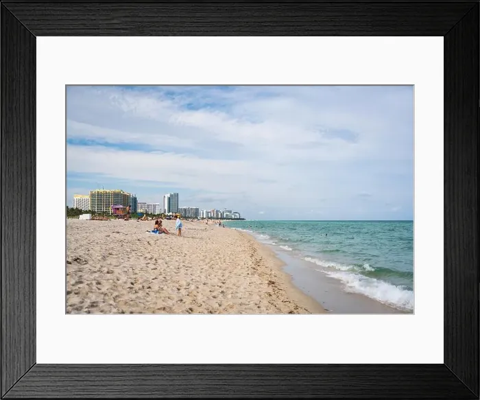 Framed Print : Miami Beach, North Shore Open Space Park, Lummus Park to South Pointe Park, Miami, FL, USA Framed Print : Miami Beach, North Shore Open Space Park, Lummus Park to South Pointe Park, Miami, FL, USA