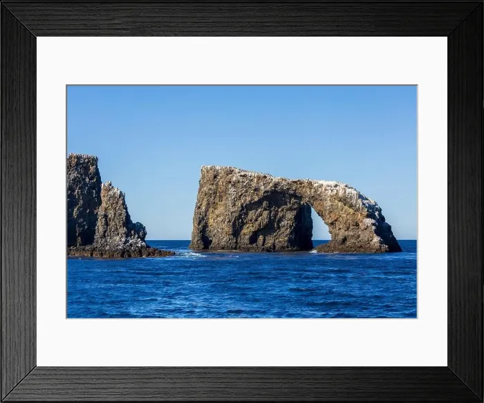 Framed Print : Volcanic rock formations in the Channel Islands National Park, California Framed Print : Volcanic rock formations in the Channel Islands National Park, California