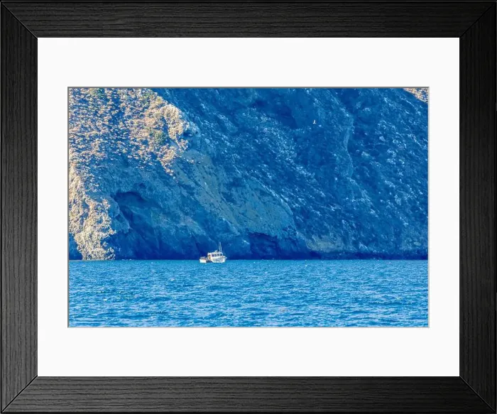 Framed Print : Volcanic rock formations in the Channel Islands National Park, California Framed Print : Volcanic rock formations in the Channel Islands National Park, California