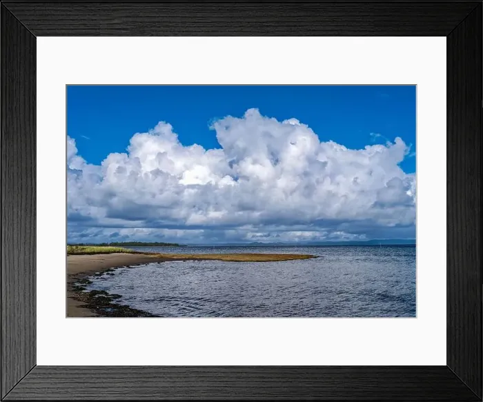 Framed Print : Storm clouds rising above the sandy beach of Willapa Bay at Leadbetter Point State Park in Washington, USA Framed Print : Storm clouds rising above the sandy beach of Willapa Bay at Leadbetter Point State Park in Washington, USA