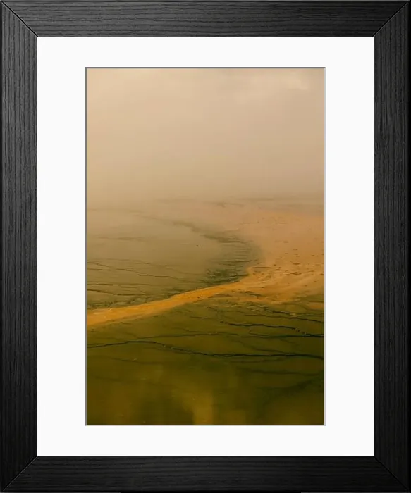 Framed Print : Textures and colors of the terrain in Yellowstone National Park XII USA Framed Print : Textures and colors of the terrain in Yellowstone National Park XII USA