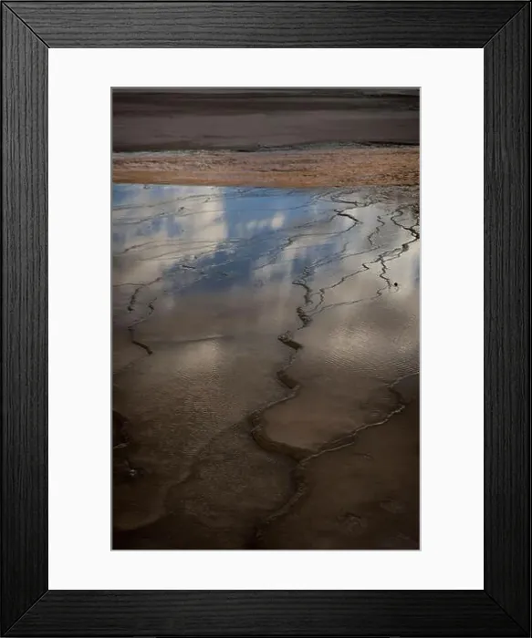 Framed Print : Textures and colors of the terrain in Yellowstone National Park X USA Framed Print : Textures and colors of the terrain in Yellowstone National Park X USA