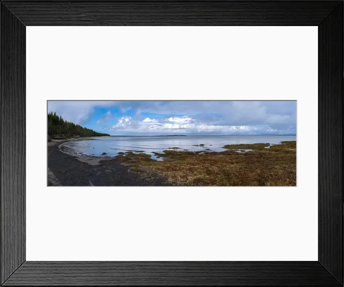 Framed Print : Panorama of the beach at Willapa Bay in Leadbetter Point State Park in Washington, USA Framed Print : Panorama of the beach at Willapa Bay in Leadbetter Point State Park in Washington, USA