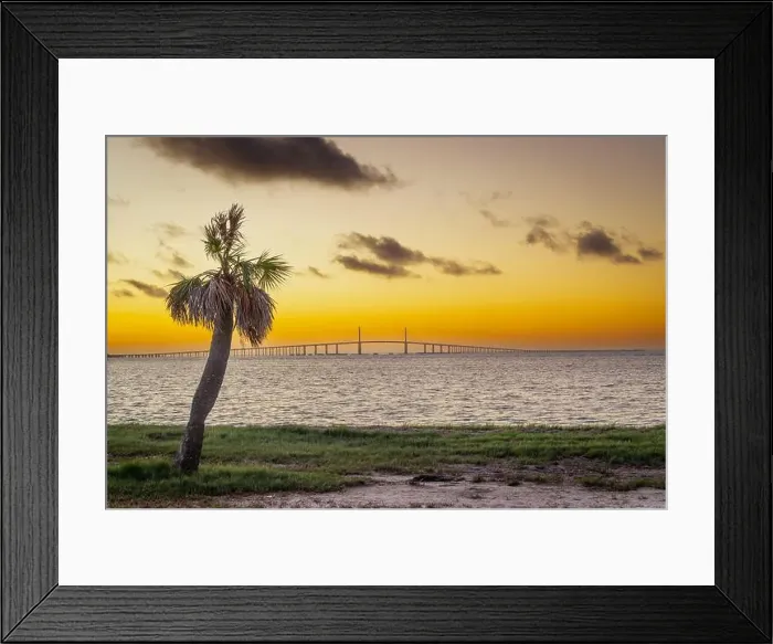 Framed Print : A glorious orange sunrise at Fort DeSoto Park Pinellas Tampa Bay Florida USA September 2024 Framed Print : A glorious orange sunrise at Fort DeSoto Park Pinellas Tampa Bay Florida USA September 2024