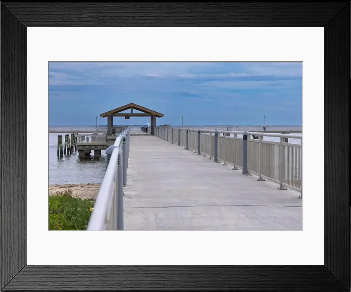 Framed Print : The fishing pier at Fort DeSoto Park St Framed Print : The fishing pier at Fort DeSoto Park St