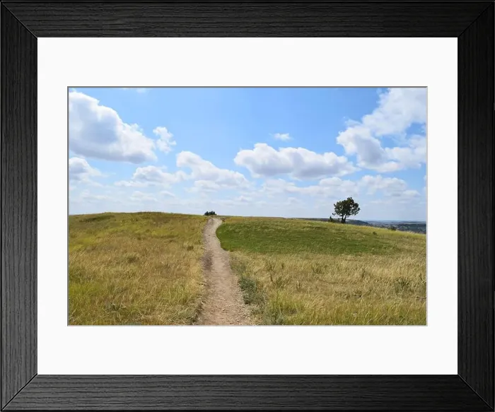 Framed Print : Over The Hill Framed Print : Over The Hill