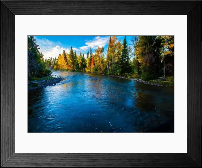 Framed Print : Landscape scenes of the Grand Tetons and Teton National Park Framed Print : Landscape scenes of the Grand Tetons and Teton National Park