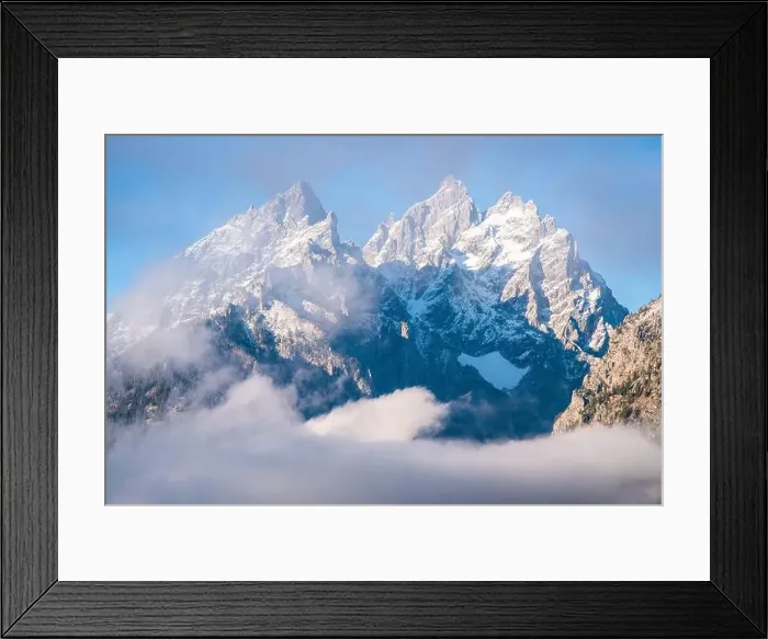 Framed Print : Landscape scenes of the Grand Tetons and Teton National Park Framed Print : Landscape scenes of the Grand Tetons and Teton National Park
