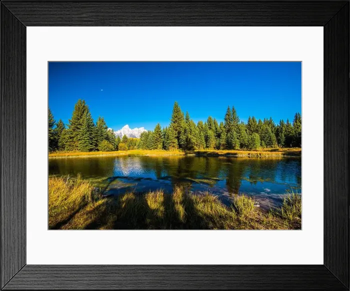 Framed Print : Landscape scenes of the Grand Tetons and Teton National Park Framed Print : Landscape scenes of the Grand Tetons and Teton National Park