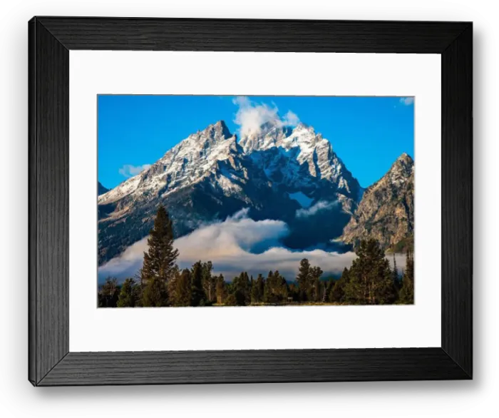 Framed Print : Landscape scenes of the Grand Tetons and Teton National Park Framed Print : Landscape scenes of the Grand Tetons and Teton National Park