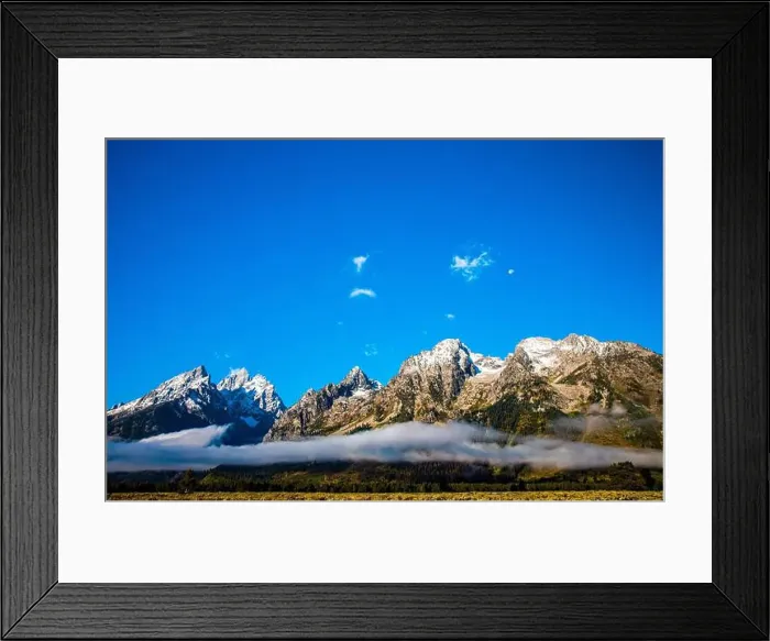 Framed Print : Landscape scenes of the Grand Tetons and Teton National Park Framed Print : Landscape scenes of the Grand Tetons and Teton National Park