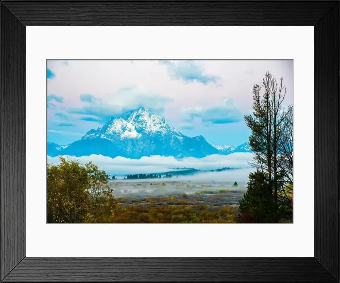 Framed Print : Landscape scenes of the Grand Tetons and Teton National Park Framed Print : Landscape scenes of the Grand Tetons and Teton National Park